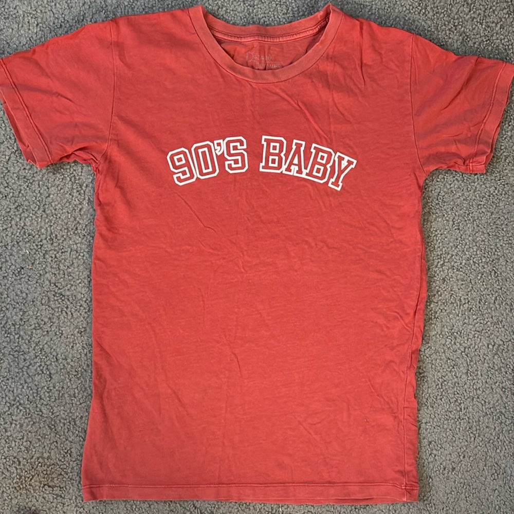 Brunt orange t-shirt from pacsun